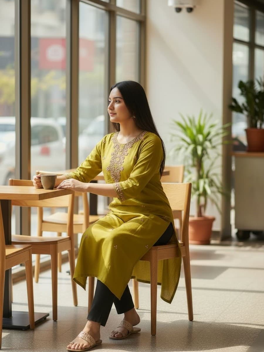 Designing Kurti — BURIMAR ABHA BOUTIQUE