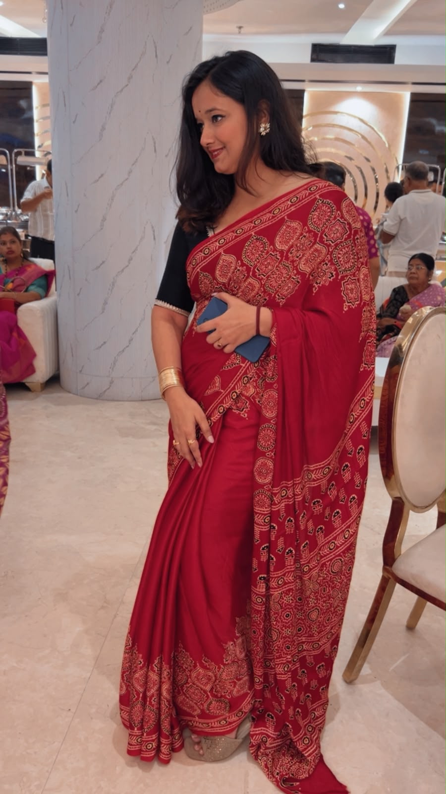 Signature saree styling — BURIMAR ABHA BOUTIQUE, Barrackpore